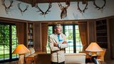 Wolfgang Grupp in seinem Haus