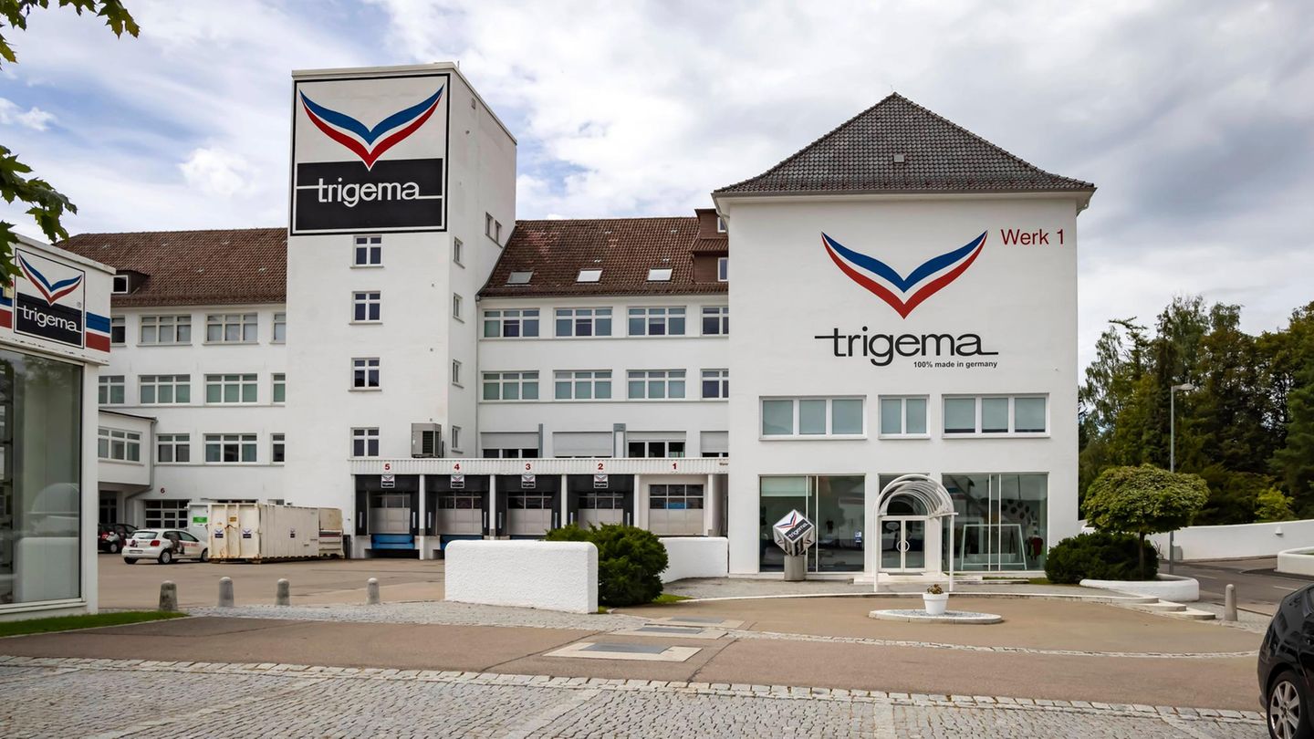 Firmensitz des Textil Unternehmens Trigema in Burladingen