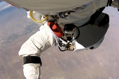 Der Stratosphärensprung aus Sicht von Felix Baumgartner