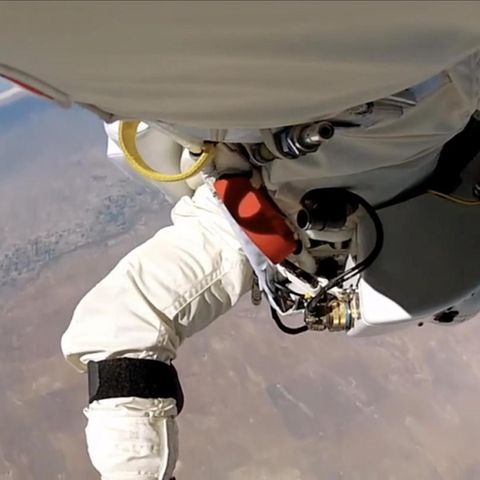Der Stratosphärensprung aus Sicht von Felix Baumgartner