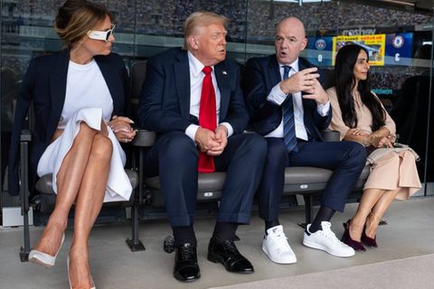 Donald Trump bei der FIFA Klub-Weltmeisterschaft