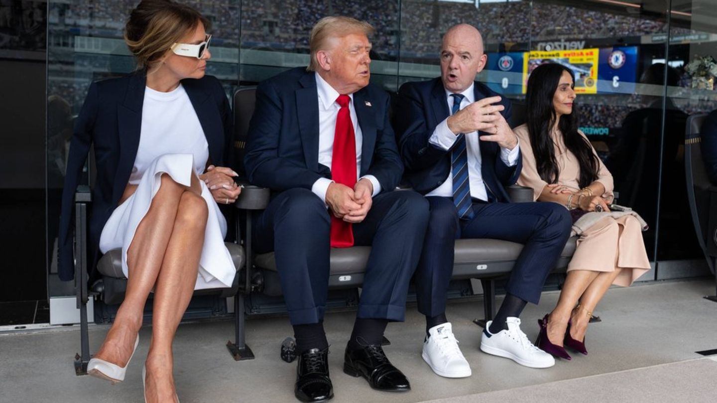 Donald Trump bei der FIFA Klub-Weltmeisterschaft