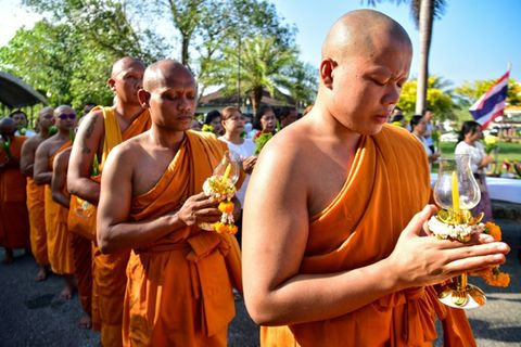 Mönche in Thailand
