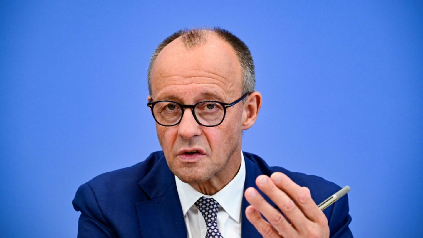Merz bei der Sommer-Pressekonferenz