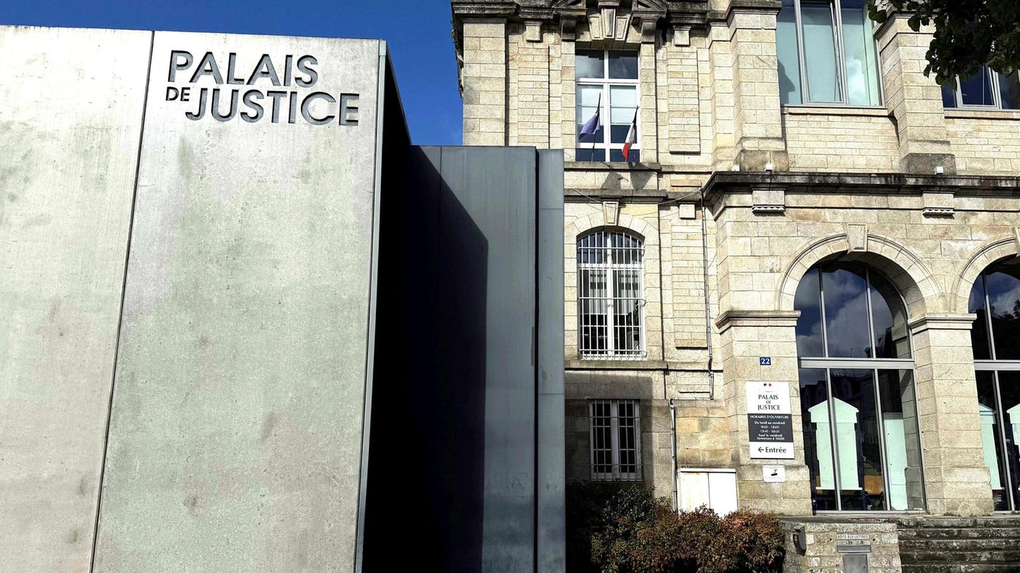 Justizpalast in Vannes (Frankreich)