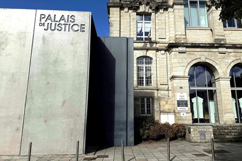 Justizpalast in Vannes (Frankreich)
