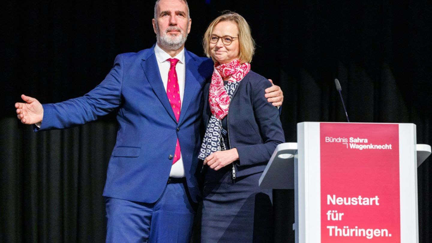 Steffen Schütz und Katja Wolf