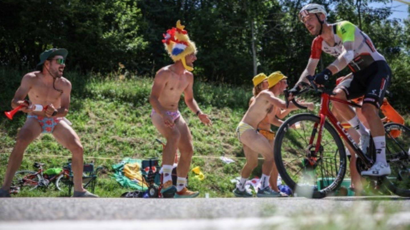 Nackte Begeisterung