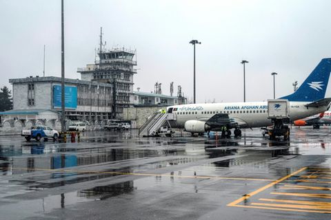 Flughafen in Kabul