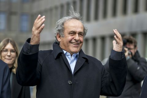 Michel Platini im März