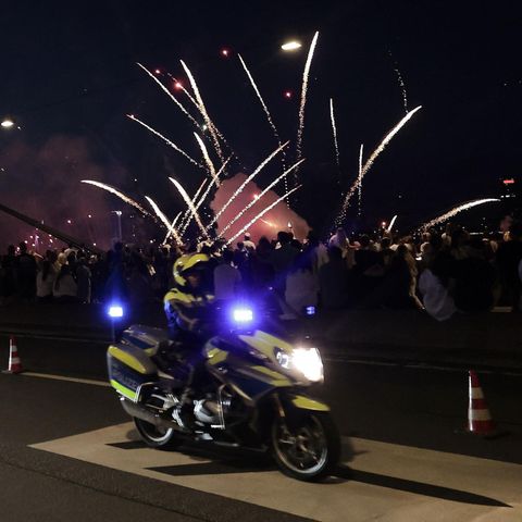 Rheinkirmes Feuerwerk Düsseldorf