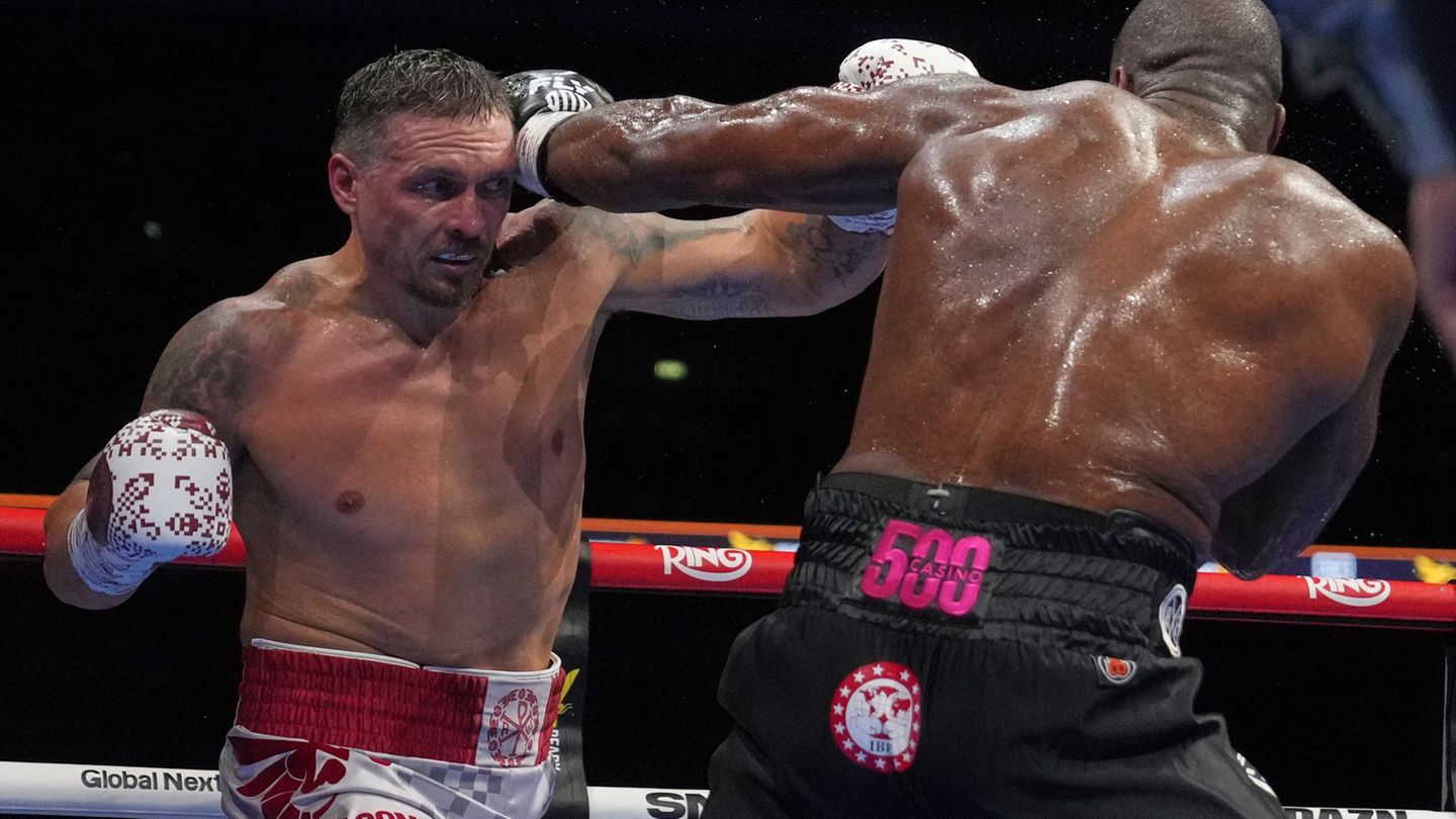 Association struggle in London: K.-O.-Sieg in London: Usyk unchallenged boxing world champion
