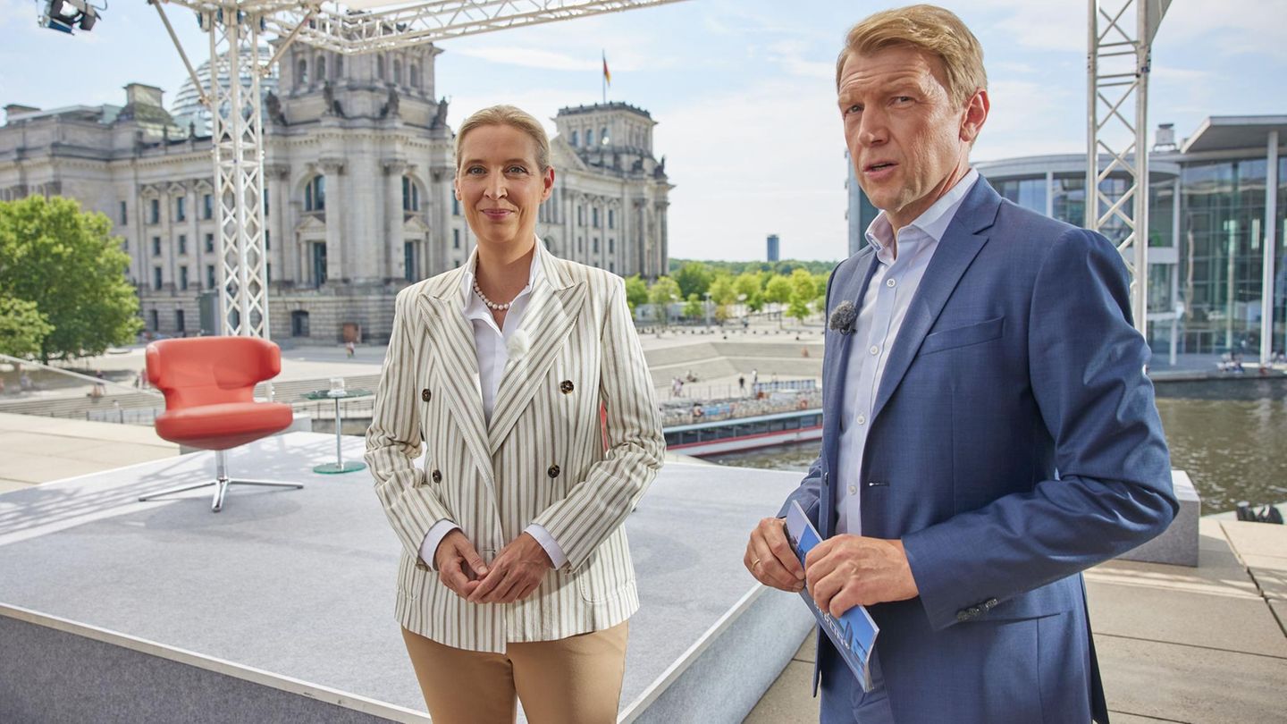 ARD interview: Weidel refuses to commit the German rule of law