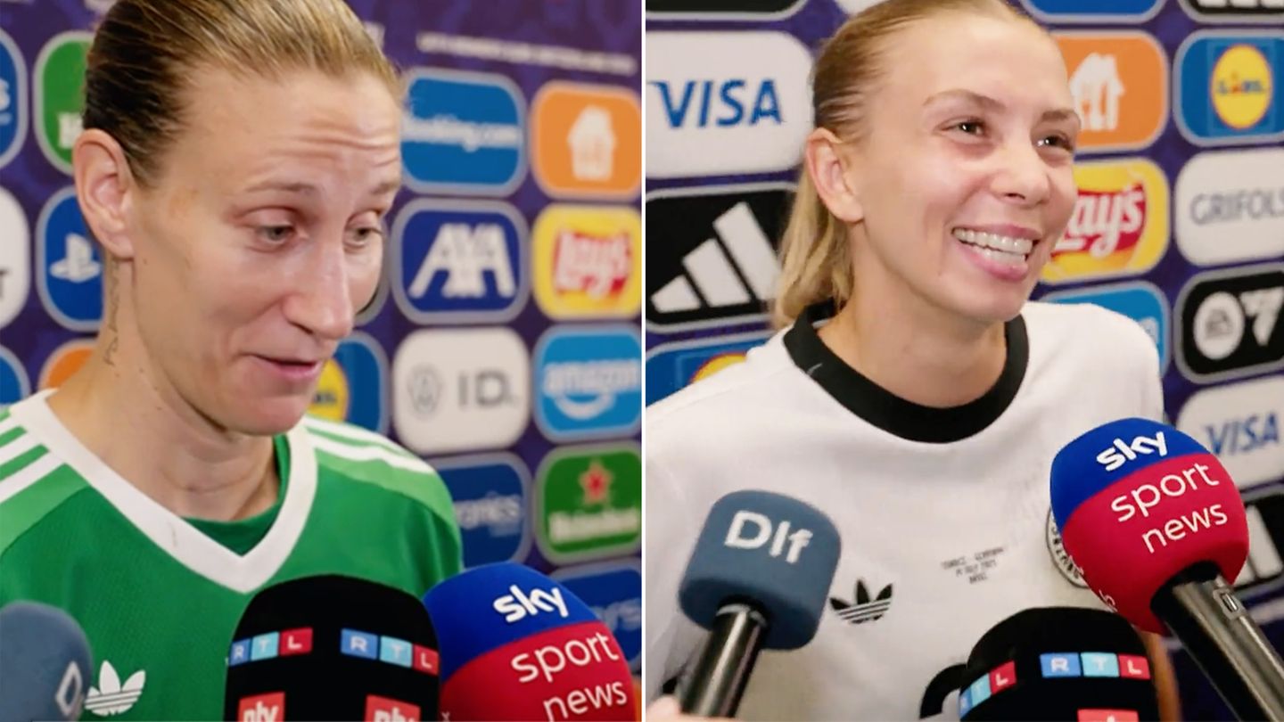 EM-Coup gegen Frankreich: DFB-Frauen nach Wahnsinnsleistung: "Die Mädels waren einfach krass heute"