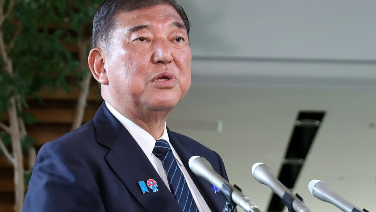 Der japanische Regierungschef Shigeru Ishiba