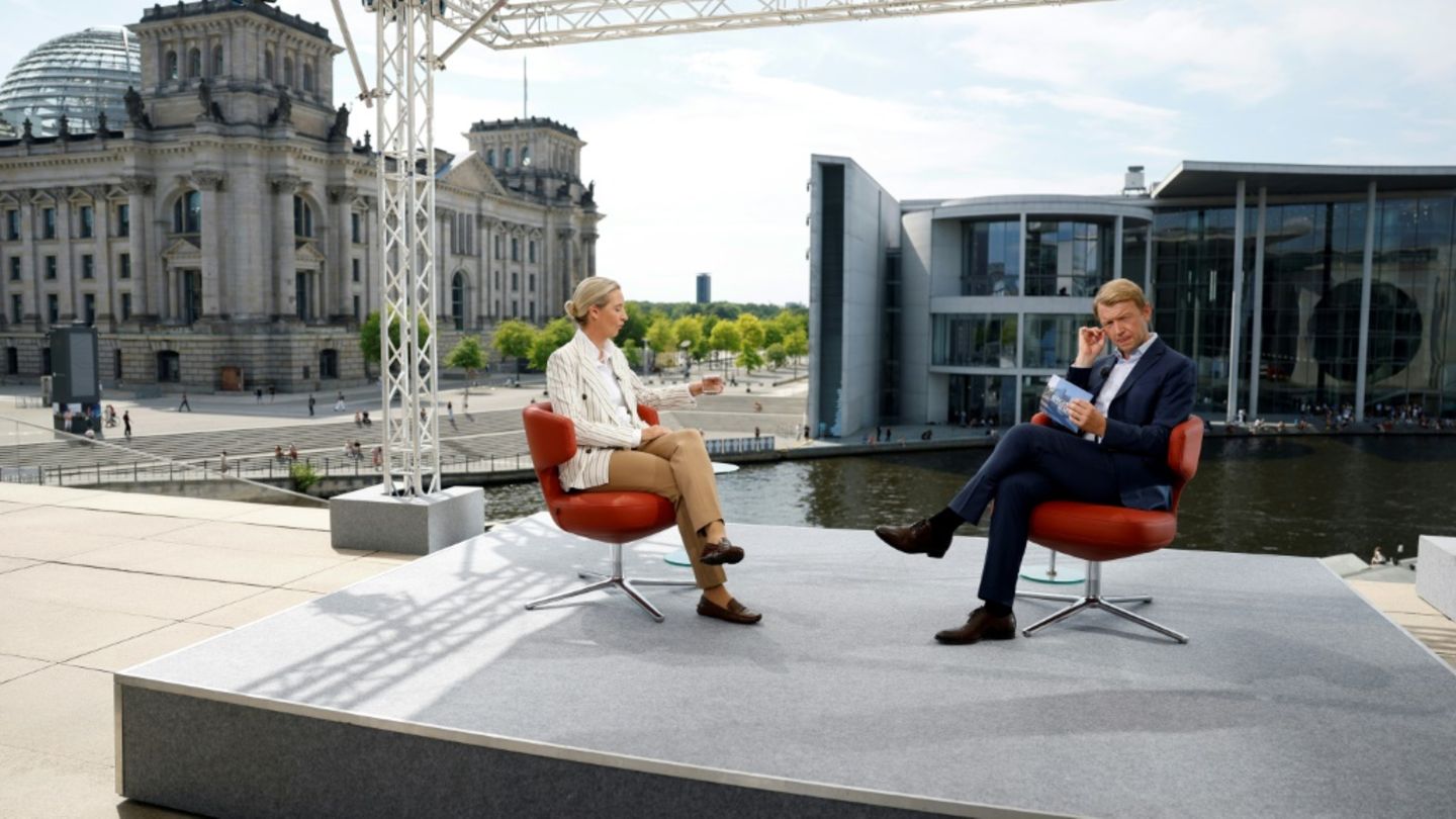 Weidel bei ARD-"Sommerinterview"