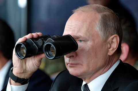 Deutschland immer im Blick: Russlands Präsident Wladimir Putin