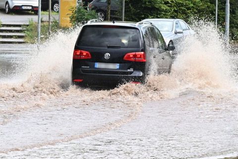 Starkregen in Deutschland
