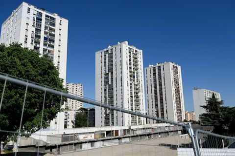 Brennpunktviertel in Nizza
