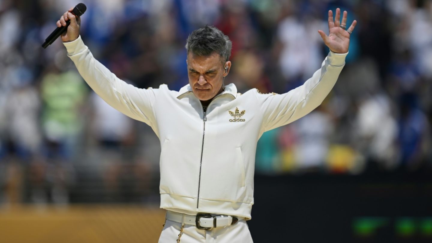 Robbie Williams im Juli in den USA
