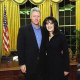 President President Bill Clinton mit Monica Lewinsky