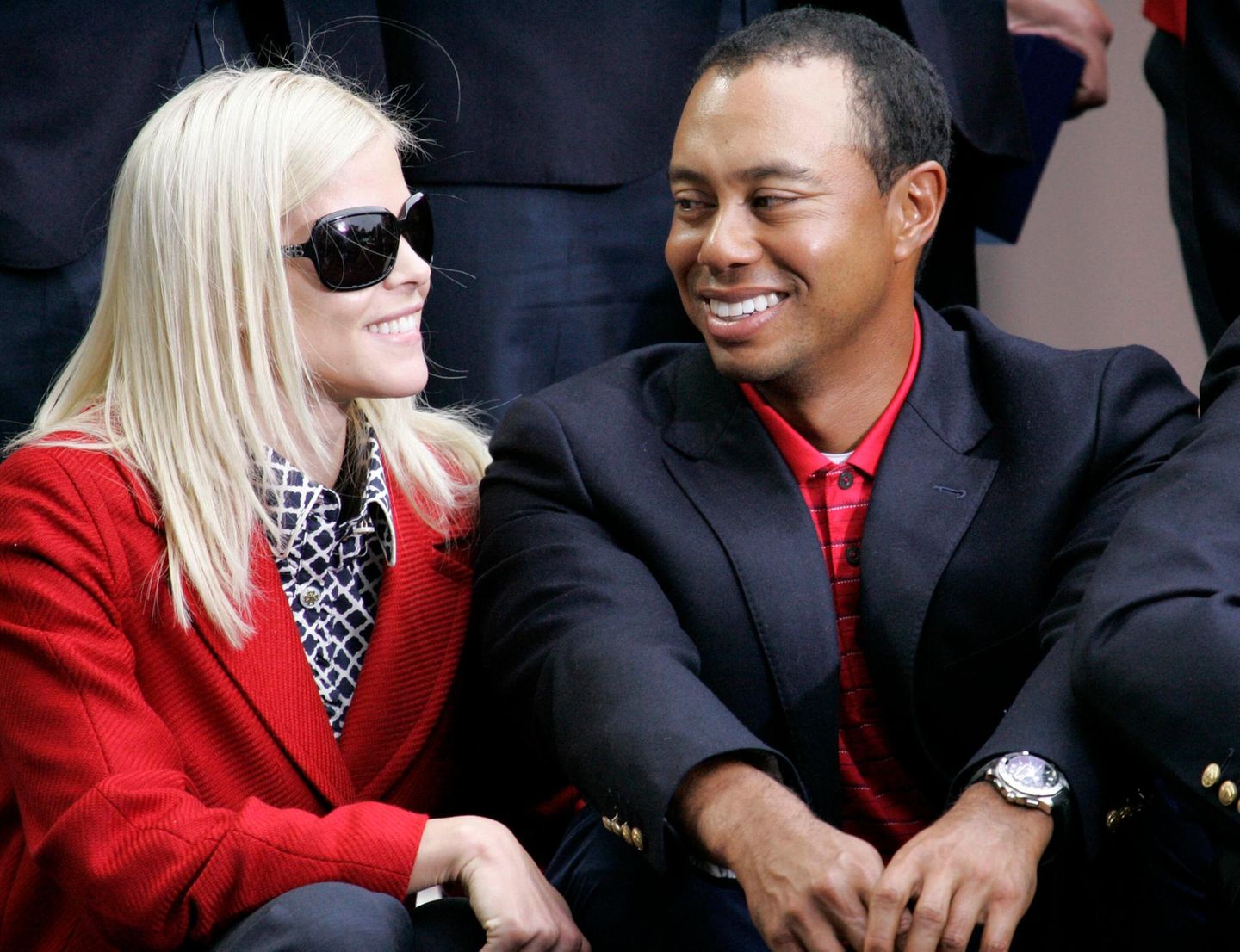 Tiger Woods und Ehefrau Elin Nordegren Tiger Woods und Ehefrau Elin Nordegren