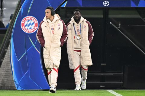 Fehlen lange verletzt: Jamal Musiala (l.) und Alphonso Davies