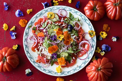 Lieblingstomatensalat mit Feta