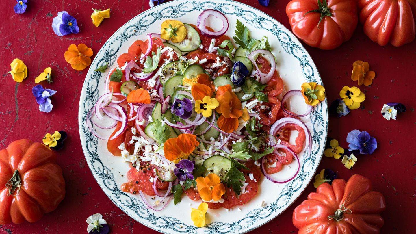 Lieblingstomatensalat mit Feta