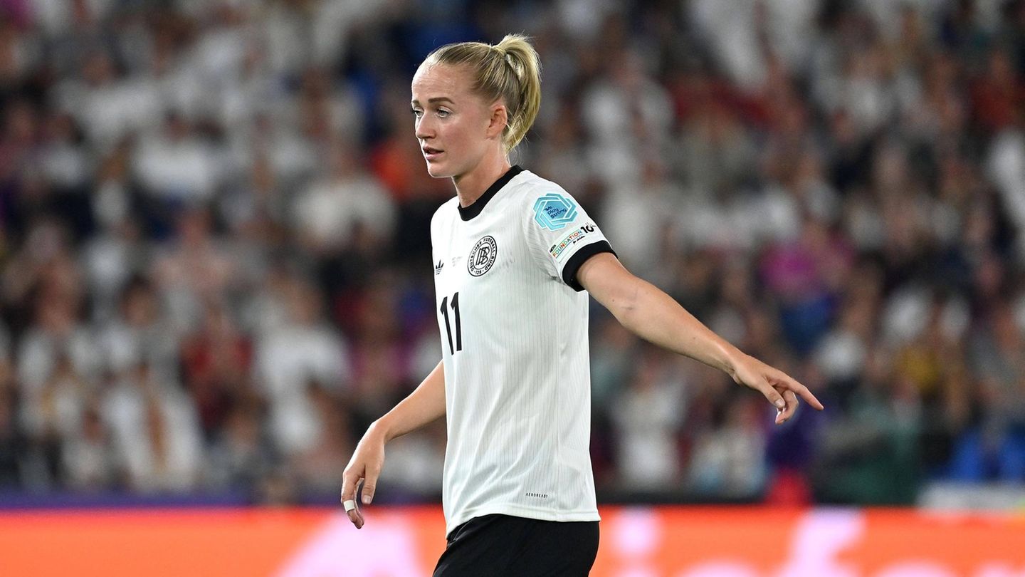 DFB-Stürmerin Lea Schüller bei der Frauen-EM