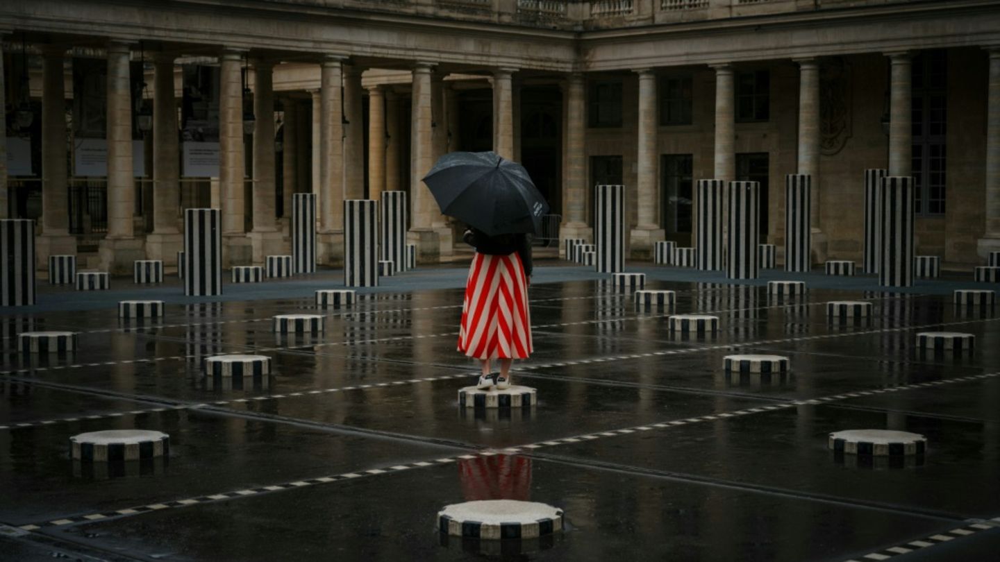 Im Regen von Paris