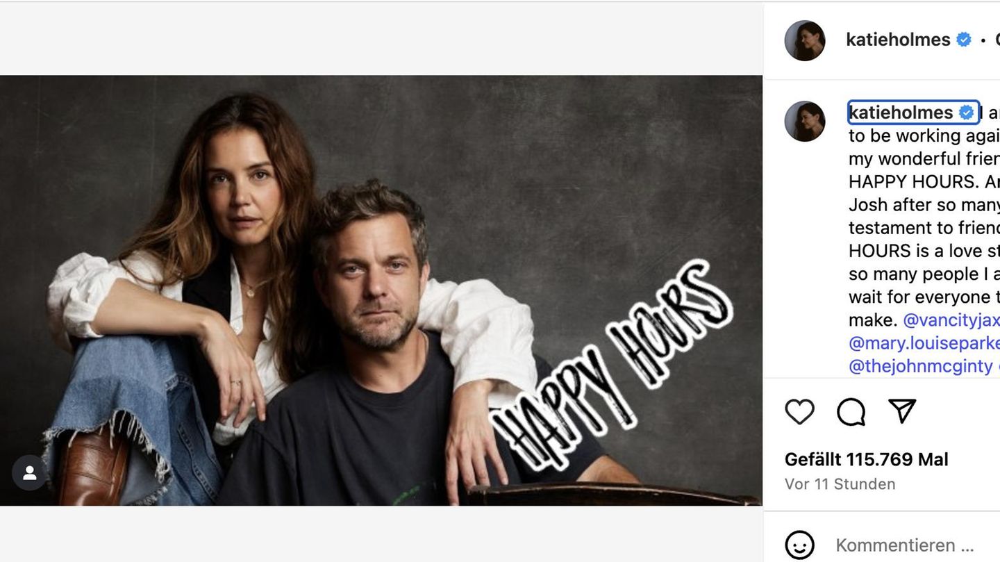 Zvezdnika serije 'Dawson's Creek' Katie Holmes in Joshua Jackson ponovno skupaj pred kamero