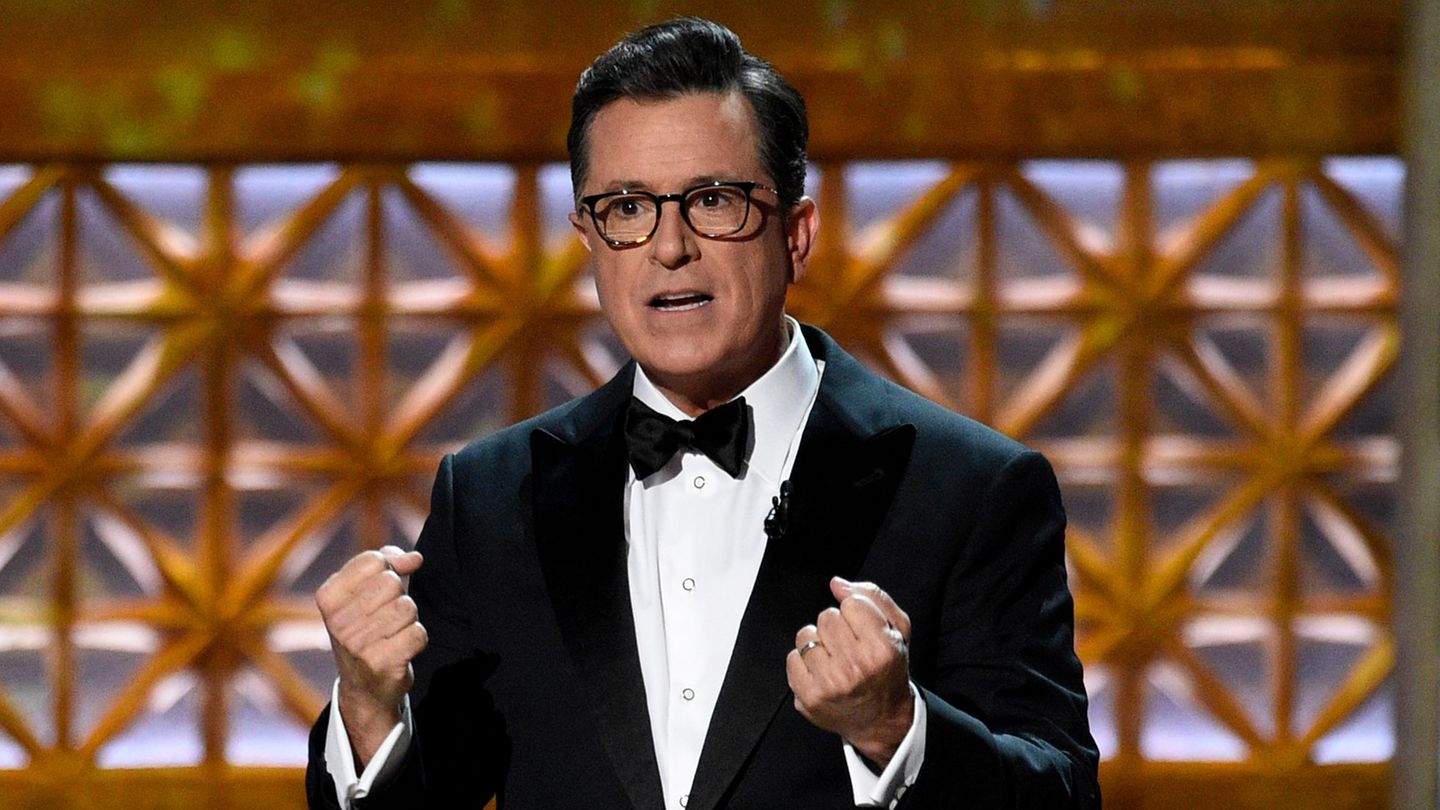 Stephen Colbert shoots against Trump: “You can do me”