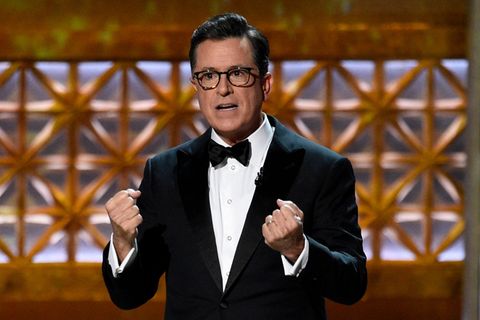 Donald Trump freut sich, dass der Sender CBS die Sendung von Satiriker Stephen Colbert absetzt