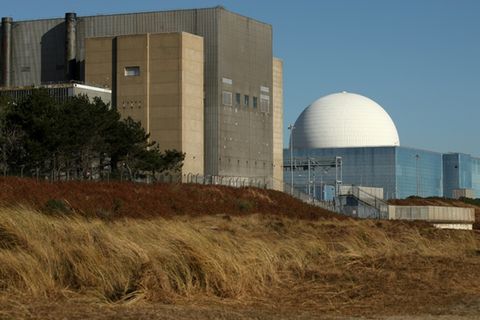 Das Atomkraftwerk Sizewell C in Ostengland