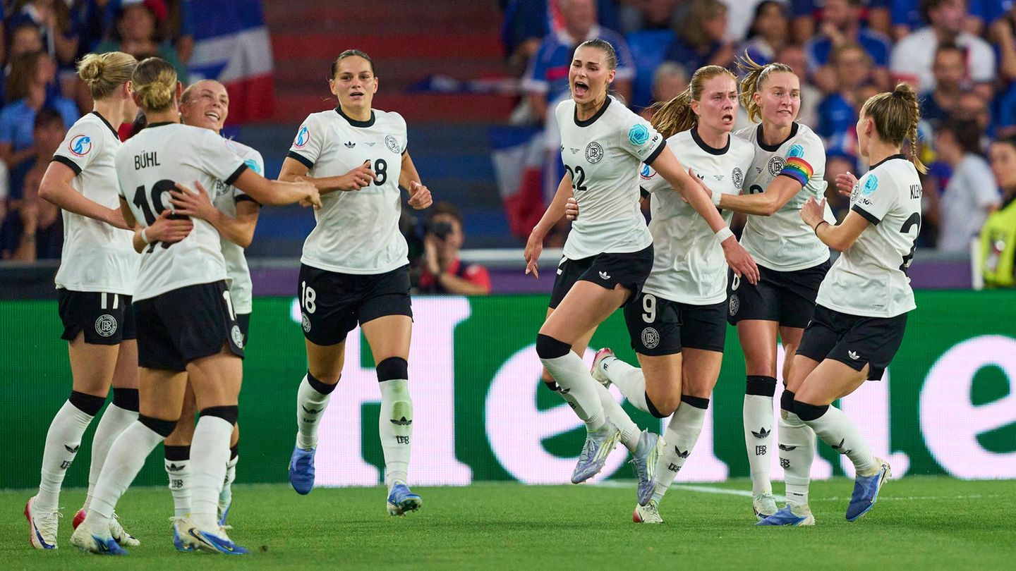 DFB-Team bei der Frauen-EM