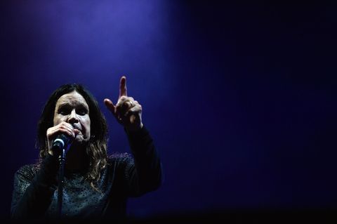 Ozzy Osbourne bei einem Konzert in Essen