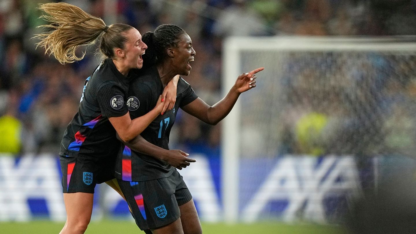 Football European Championship: “Harried on the door”: Agyemang redeemed England