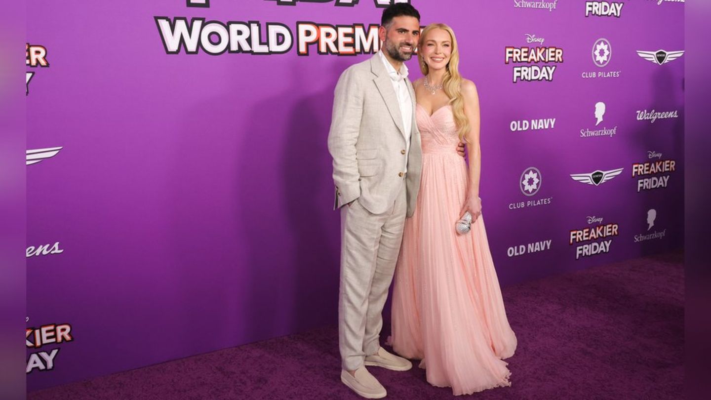 “Freakier Friday” premiere: Lindsay Lohan shines next to Badas Shammas