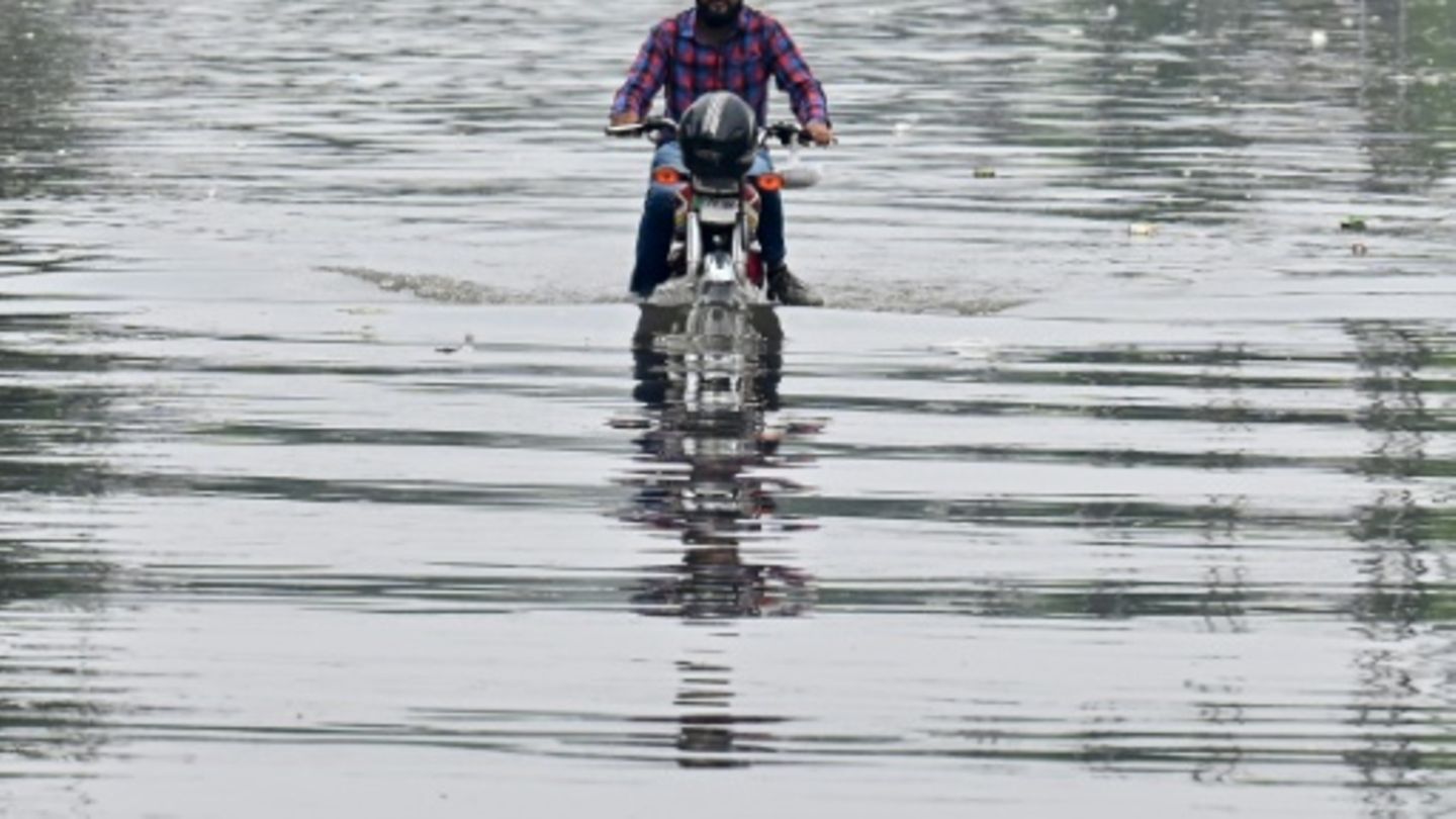 Fahrt durchs Wasser