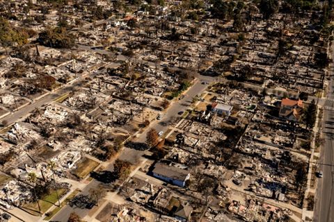 Tausende Häuser wurden im Januar durch die Brände in Los Angeles zerstört