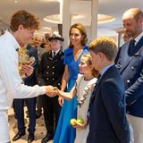 Prinzessin Kate und Prinz William gratulieren mit ihren Kindern dem Wimbledon-Sieger Jannik Sinner