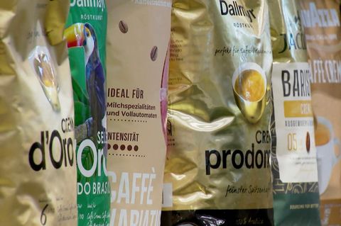 Sehen Sie im Video: Kaffee-Klau in Supermärkten nimmt deutlich zu.