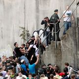 Polizei auf der Loveparade 2010 in Duisburg