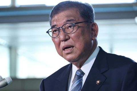 Japans Regierungschef Shigeru Ishiba