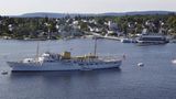 Die Yacht Norge von der norwegischen Königsfamilie