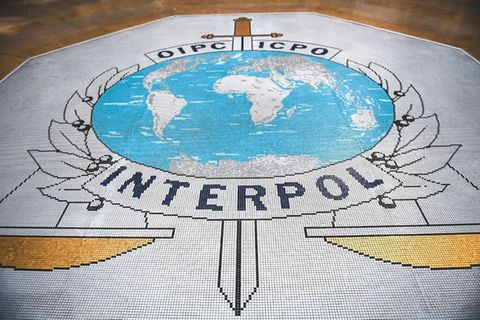 Logo von Interpol