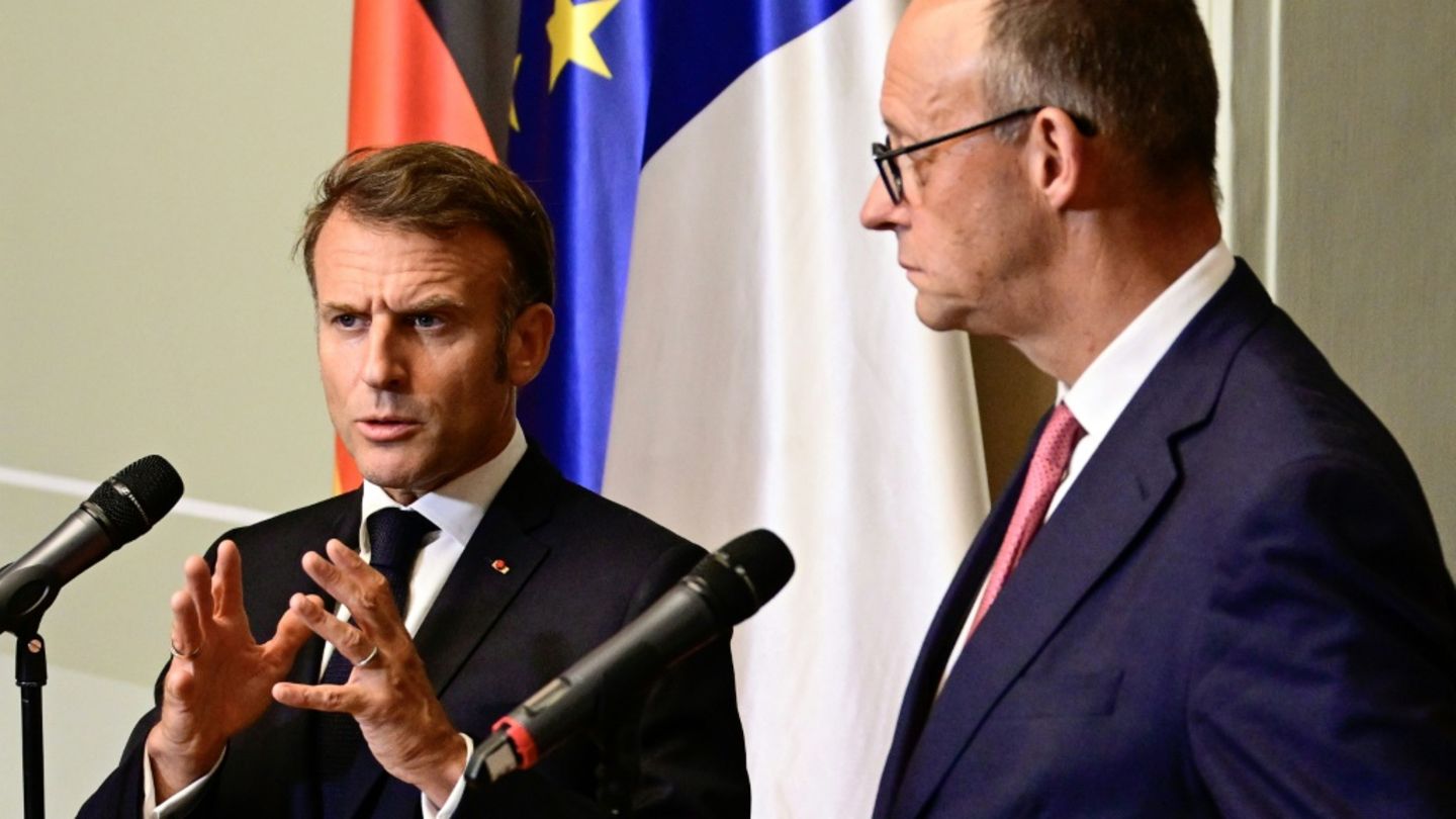 Emmanuel Macron und Friedrich Merz