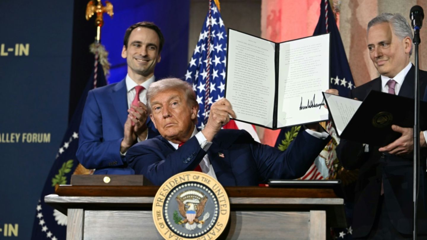 Trump bei KI-Konferenz in Washington