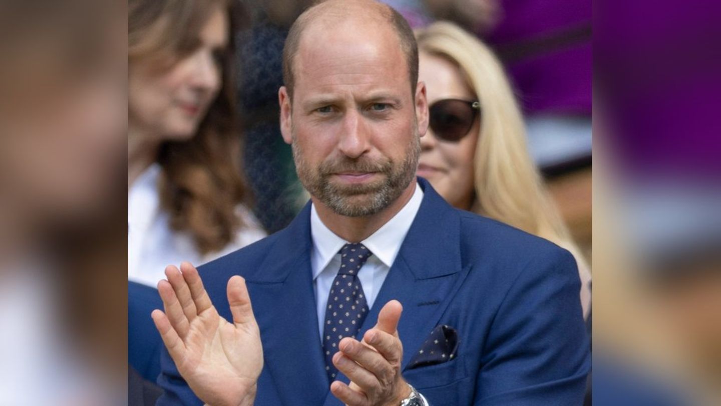 EM final against Spain: Prince William cheered his team in the stadium